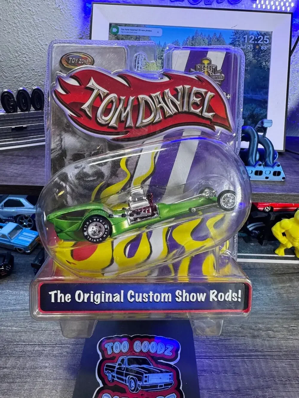 Toy Zone Tom Danial the original custom show rods tarantula